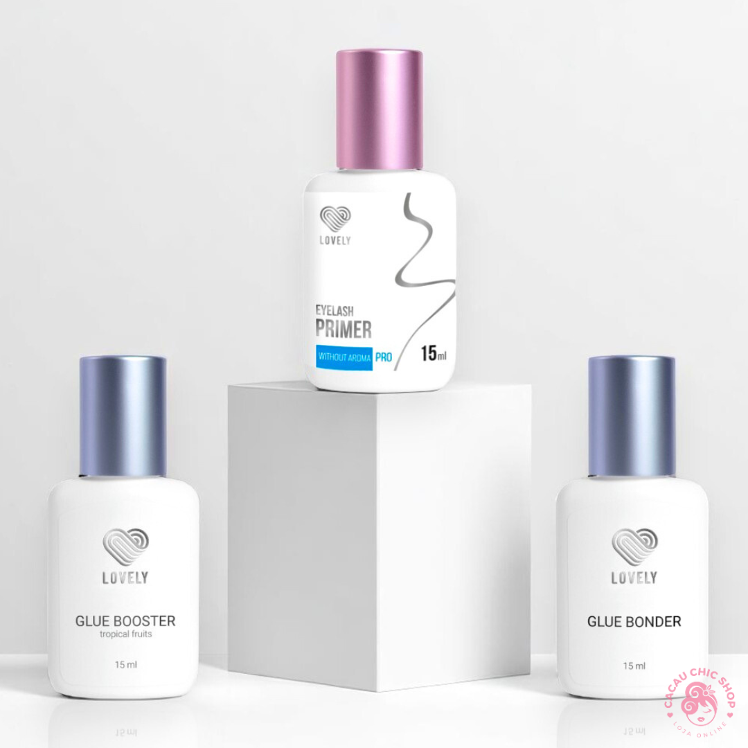 Conjunto Lovely de Primer, Booster e Bonder