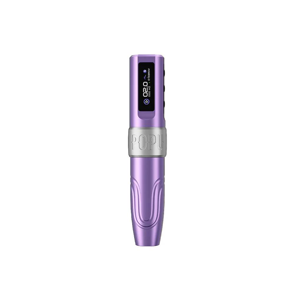 Dermógrafo POPU Mini Diva 3.0 na cor roxa