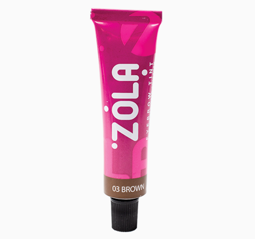Tintura de sobrancelhas ZOLA Brown